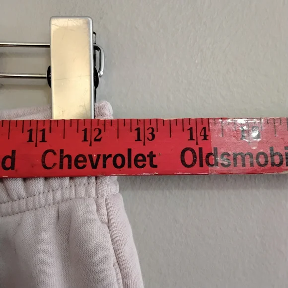 Nike Pastel Pink Jogger Sweatpants with Crochet Flower & Logo – Size XS GUC - Picture 14 of 15